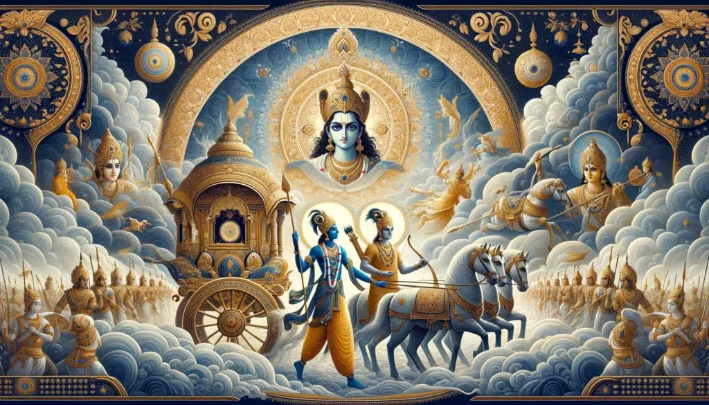 the-profound-wisdom-and-spiritual-depth-of-the-Srimad-Bhagwat-Geeta-highlighting-its-guidance-on-duty-righteous